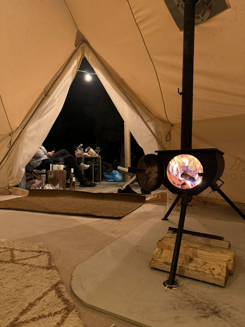 Matlagning i glampingtält – detta bör du tänka på