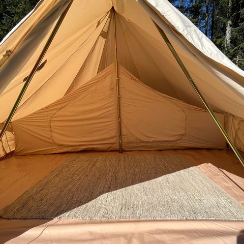 Glamping-innertält