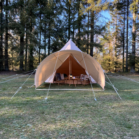 Arch awning