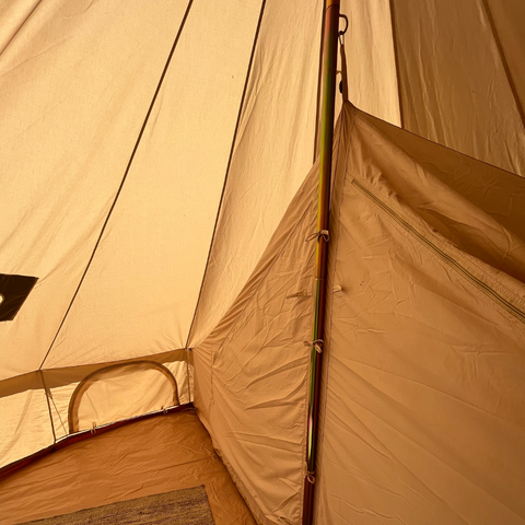 Glamping-innertält