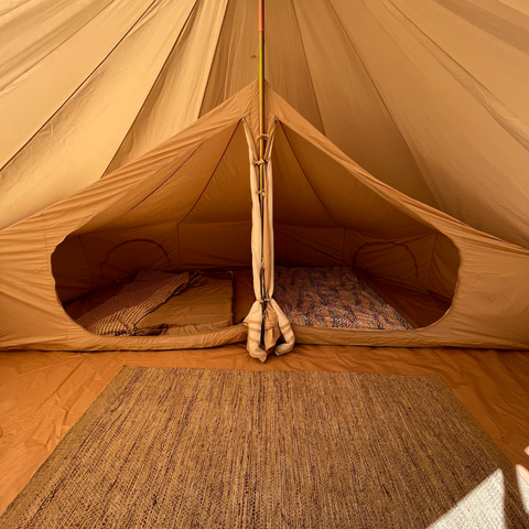 Glamping-innertält