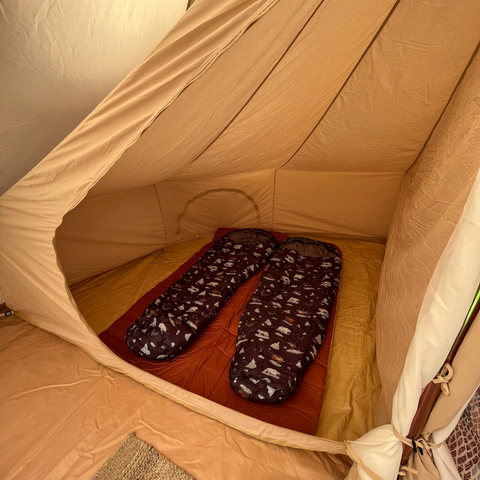 Glamping-innertält