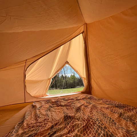 Glamping-innertält