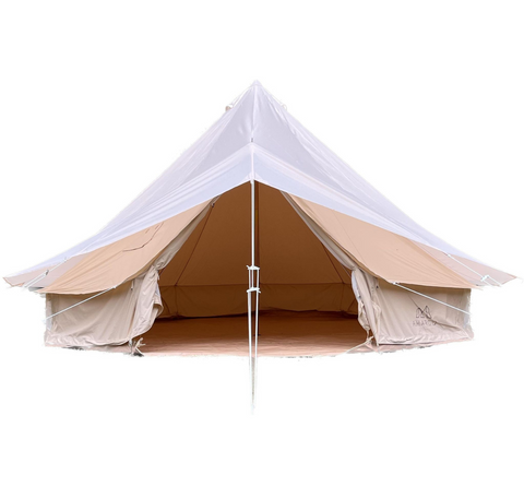 Regnskydd til glampingtält