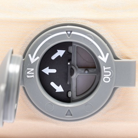 Uppblåsbar liggunderlag